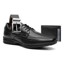 Sapato Executivo conforto couro solado de borracha de cadarço /motorista taxi/uber trabalho