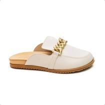 Sapato Fem Mule Mocassim Moleca 5743.104-9569.35312 Sapato Fem Mule Mocassim Moleca 5743.104-9569.35312