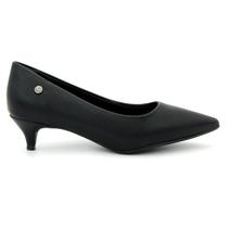 Sapato Feminina Via Uno 139022 Scarpin Casual Salto Confortavel