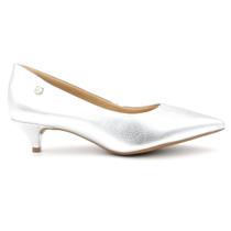 Sapato Feminina Via Uno 139022 Scarpin Casual Salto Confortavel