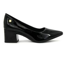 Sapato Feminina Via Uno 318001 Scarpin Salto Baixo Casual Bico Fino