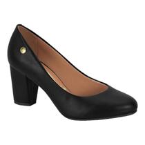 Sapato Feminina Vizzano 1259.200 Scarpin Salto Casual Confortavel