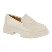 Sapato Feminina Vizzano 1413.101 Mocassim Salto Flatform Meia Pata