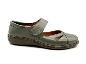 Sapato Feminino Alexxa Opananken Anatômico 63807 100% Couro