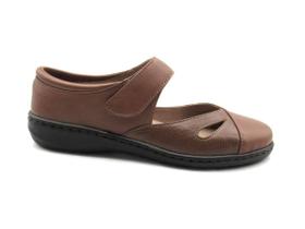 Sapato Feminino Alexxa Opananken Anatômico 63807 100% Couro