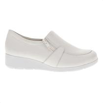 Sapato Feminino Anabela Comfortflex Branco Sapato Feminino Anabela Comfortflex Branco
