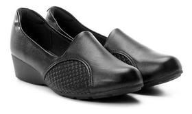 Sapato Feminino Anabela joanete profissional ortopédico leve