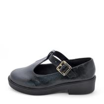Sapato Feminino Bebecê Loafer REF: T2419-695 VERNIZ SMASH