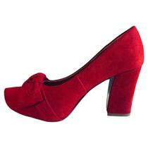 Sapato Feminino Bebecê Salto Confortável Lançamento Novidade