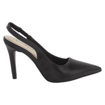 Sapato Feminino Bebecê Slingback T9430-292 - Preto