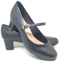 Sapato Feminino Beira Rio Boneca Salto Médio Grosso Social Sapato Feminino Beira Rio Boneca Salto Médio Grosso Social