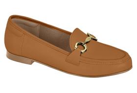 Sapato Feminino Beira Rio Mocassim Salto Baixo Bloco Fivela