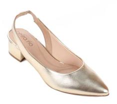 Sapato Feminino Beira Rio Sling Back Bico Fino Salto Grosso 4cm 4182220 Sapato Feminino Beira Rio Sling Back Bico Fino Salto Grosso 4cm 4182220