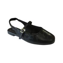 Sapato Feminino Beira Rio Slingback Mule Napa Preto 4323.117 Tamanho:35Cor:PretoGênero:Feminino
