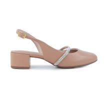 Sapato Feminino Beira Rio Strass Nude - 43011