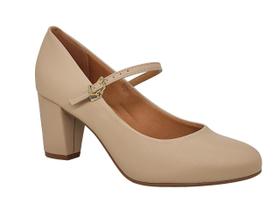 Sapato Feminino Boneca Salto Médio Grosso Vizzano 1259206 Sapato Feminino Boneca Salto Médio Grosso Vizzano 1259206