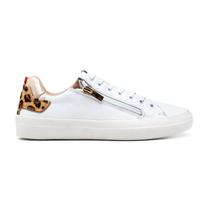 Sapato Feminino Casual Cano Baixo Onca Couro Legitimo