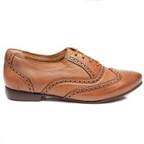 Sapato Feminino Chamonix Oxford Capri Marrom - 240125 Sapato Feminino Chamonix Oxford Capri Marrom - 240125