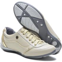 Sapato Feminino Com Amortecedor Tipo Tenis Bmbrasil 212/02 Creme Sapato Feminino Com Amortecedor Tipo Tenis Bmbrasil 212/02 Creme