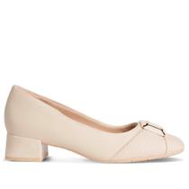 Sapato Feminino Comfortflex Paris Bege