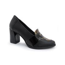 Sapato feminino conforto 20-78304 comfortflex (04) - preto