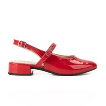 Sapato Feminino Dakota Verniz Vermelho Malagueta - G9711
