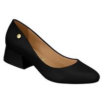 Sapato Feminino De Salto Bloco Vizzano 1346.100.7286 Sapato Feminino De Salto Bloco Vizzano 1346.100.7286