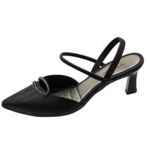 Sapato Feminino Elegante Sofisticado Salto Baixo Mississipi