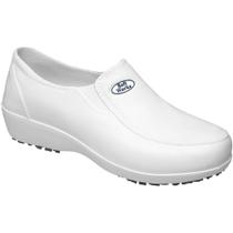 Sapato Feminino Lady Works Tenis Branco Eva Antiderrapante Confortavel Clinicas Enfermagem Ca