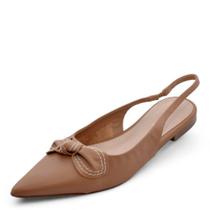Sapato Feminino Lia Line Flat REF: 2308-71761 COURO Sapato Feminino Lia Line Flat REF: 2308-71761 COURO