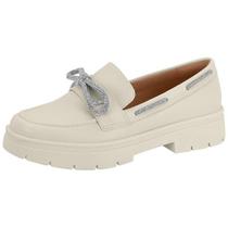 Sapato Feminino Loafer Casual Brilho Vizzano 1422.103 Sapato Feminino Loafer Casual Brilho Vizzano 1422.103