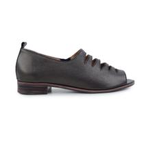 Sapato Feminino Lugo Couro Floater Pearly Marrom - 2256
