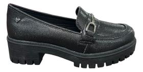 Sapato Feminino Mississipi Loafer Tratorado Q8551 Original