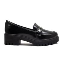Sapato Feminino Mississipi Mocassim Loafer Tendência Q8551