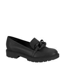 Sapato Feminino Mocassim Beira Rio Casual Tratorado 4283.105 - Preto - 34 Sapato Feminino Mocassim Beira Rio Casual Tratorado 4283.105 - Preto - 34