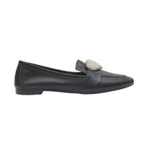 Sapato Feminino Mocassim Dayane Magalhães Preto