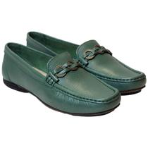 Sapato Feminino Mocassim Em Couro 5003 - Zambeze