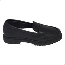 Sapato Feminino Mocassim Moleca Original Napa Conforto