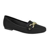 Sapato Feminino Mocassim Moleca Preto Sapato Feminino Mocassim Moleca Preto