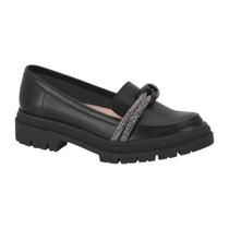 Sapato Feminino Mocassim Moleca Preto Sapato Feminino Mocassim Moleca Preto