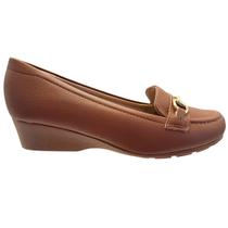 Sapato Feminino Mocassim Salto Ultra Conforto Modare Cor:AvelãTamanho:39 Sapato Feminino Mocassim Salto Ultra Conforto Modare Cor:AvelãTamanho:39