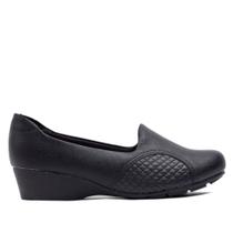 Sapato Feminino Modare Anabela Preto Sapato Feminino Modare Anabela Preto