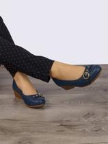 Sapato Feminino Modare Azul - 7014.291.28595 O Sapato Casual Modare Feminino,