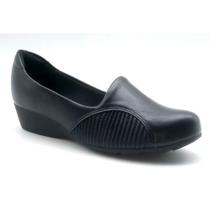 Sapato Feminino Modare Ultraconforto Salto Baixo Anabela Ref. 7014229