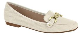 Sapato Feminino Moleca Mocassim Flow Fivela 5737.211