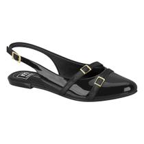 Sapato Feminino Moleca Mule Salto Baixo Bico Fino Sapato Feminino Moleca Mule Salto Baixo Bico Fino