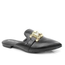 Sapato Feminino Mule Beira Rio 4134.1002 Com Fivela