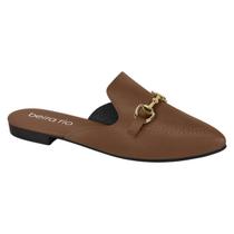 Sapato Feminino Mule Beira Rio Bico Fino Calce Facil Conforto e Dia a Dia Elegante Original