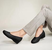 Sapato Feminino Ortopédico Original Modare Ultraconforto trabalho macio Anabela plataforma Sapato Feminino Ortopédico Original Modare Ultraconforto trabalho macio Anabela plataforma