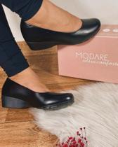 Sapato Feminino Ortopédico Original Modare Ultraconforto trabalho macio Anabela plataforma